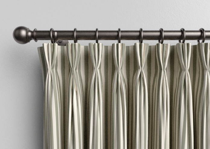 The British Stripe Co. Catherine, Chilterns No.1 - Made to Measure Curtains - Image 11